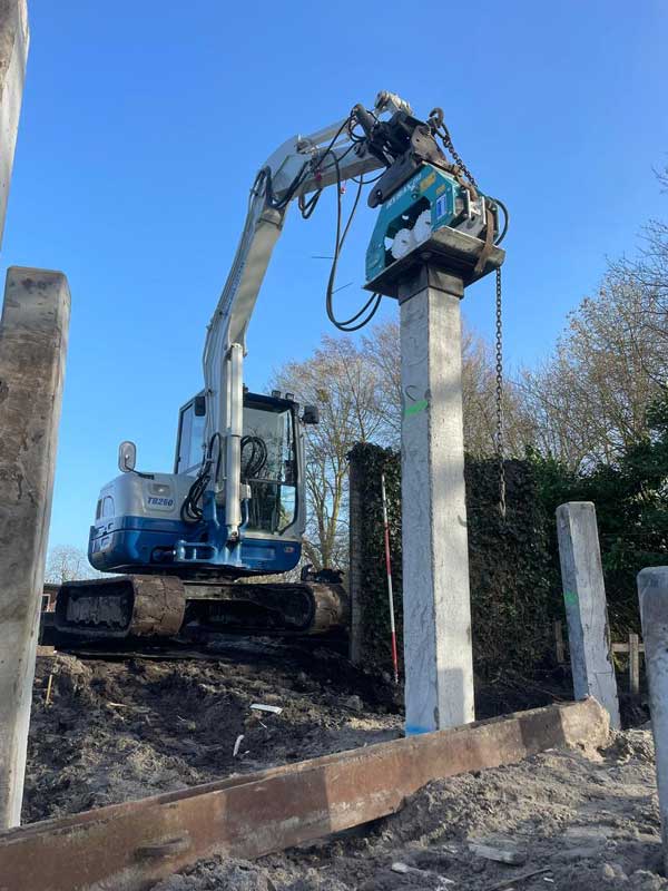 Funderingswerkzaamheden Gebroeders Wierda