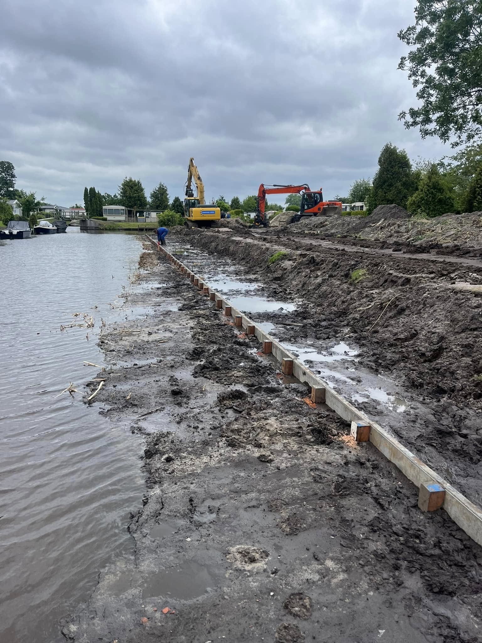 Gebroeders Wierda Waterwerken Damwanden
