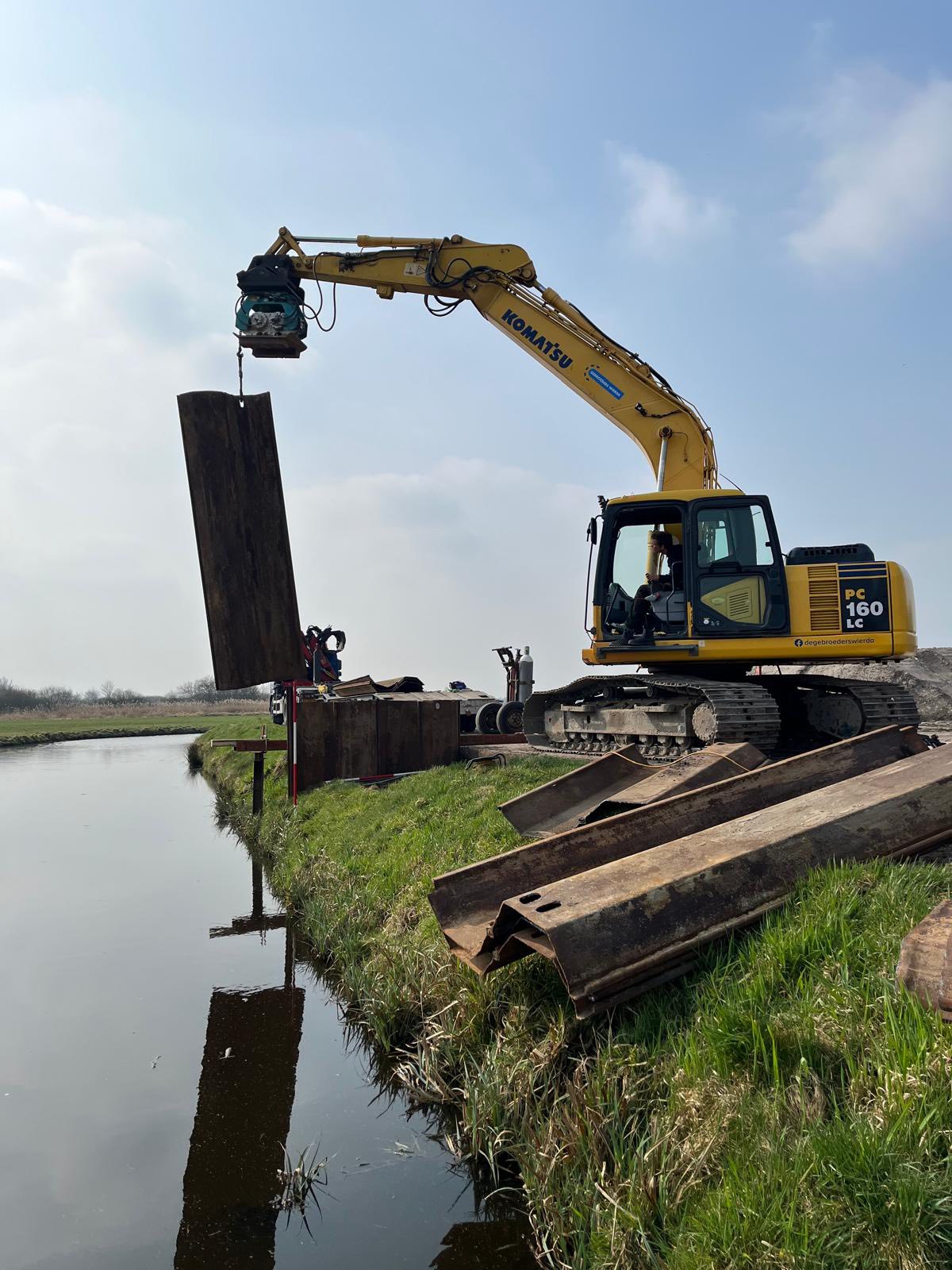 Gebroeders Wierda Waterwerken Damwanden
