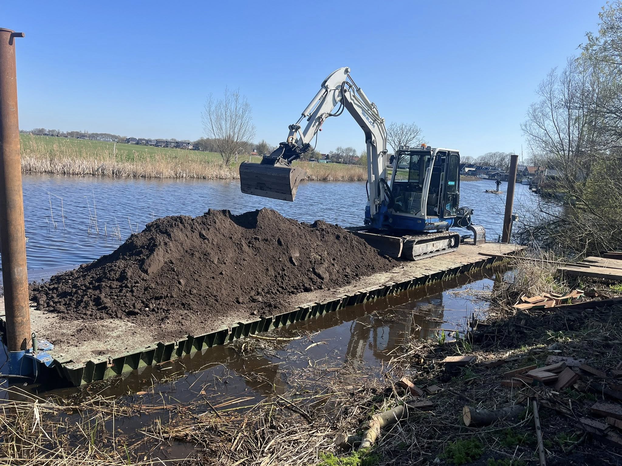 Gebroeders Wierda kraanwerkzaamheden graafwerkzaamheden