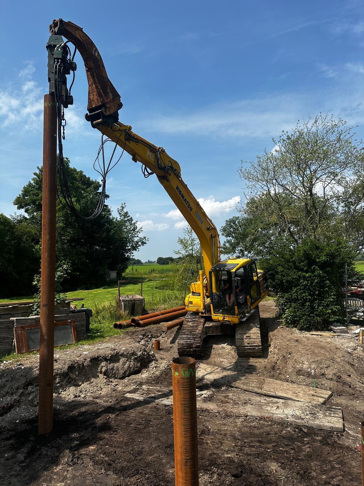 Funderingswerkzaamheden Gebroeders Wierda