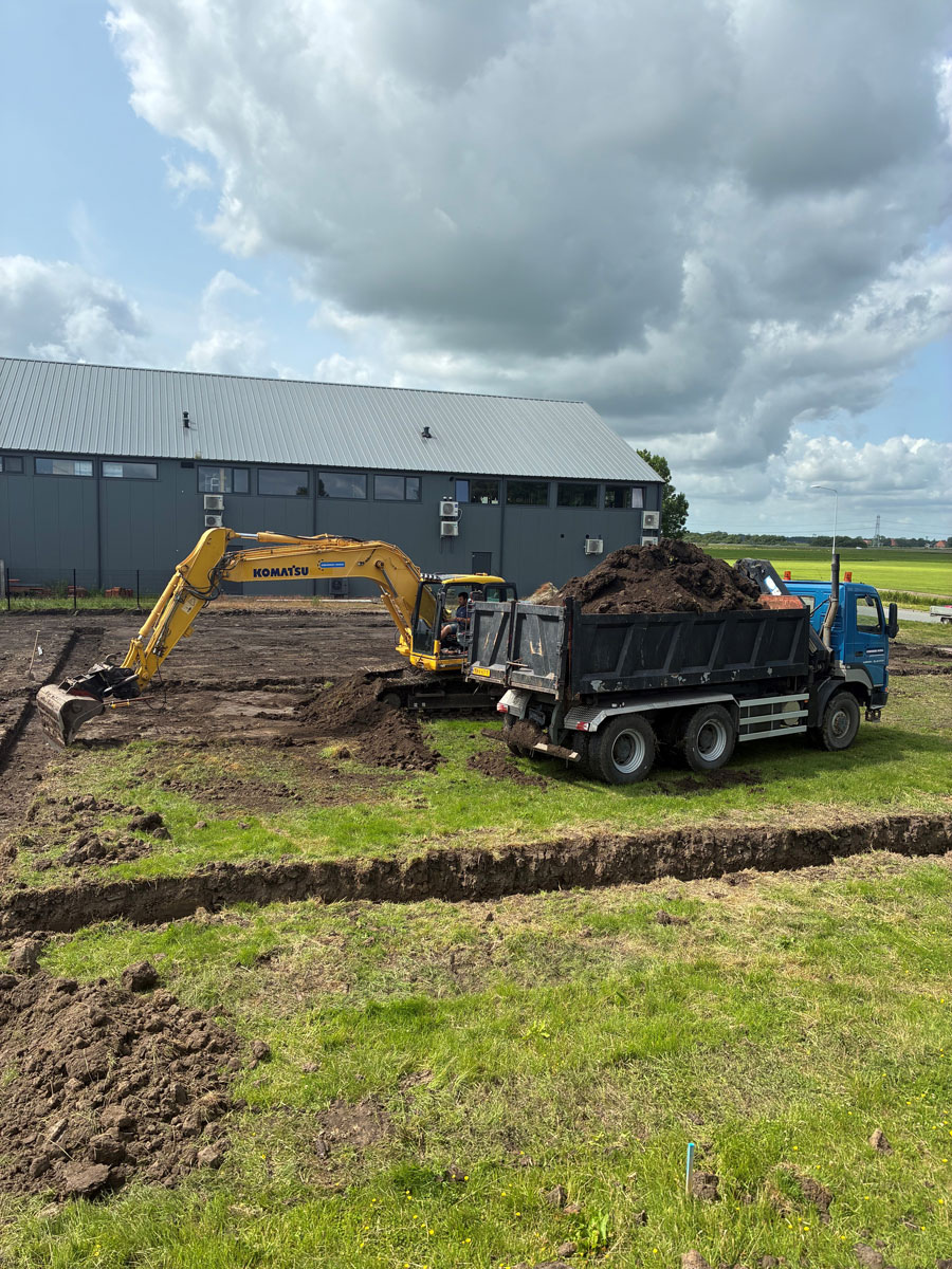 Gebroeders Wierda riolering graafwerkzaamheden